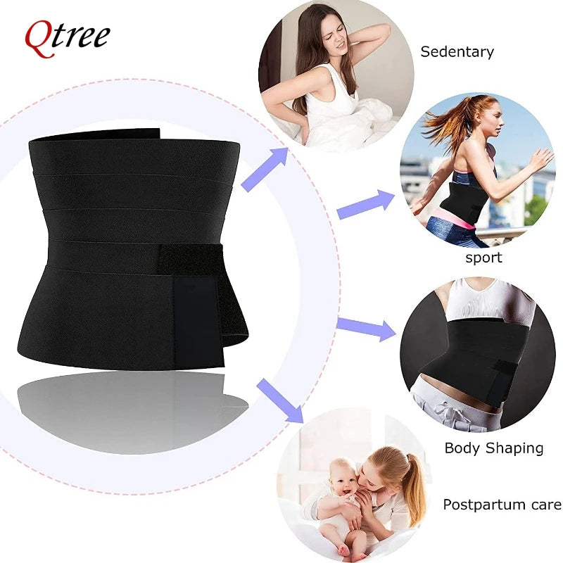Seamless Infinite Contour Waist Wrap