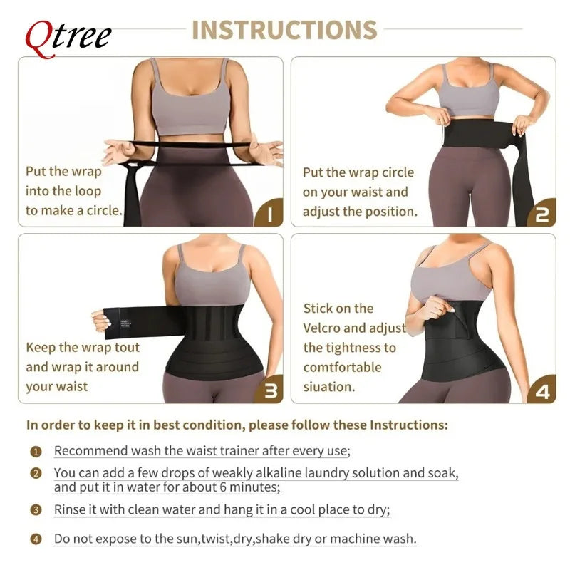 Seamless Infinite Contour Waist Wrap